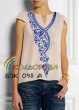Women's sleeveless blouse BЖ-098A